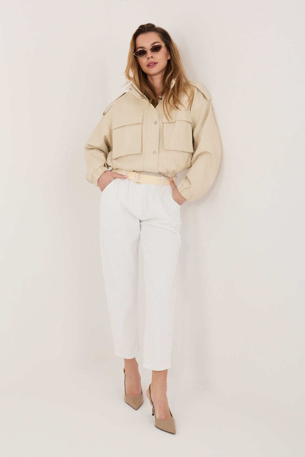 1120755 corduroy trousers model 226481 Italy Moda