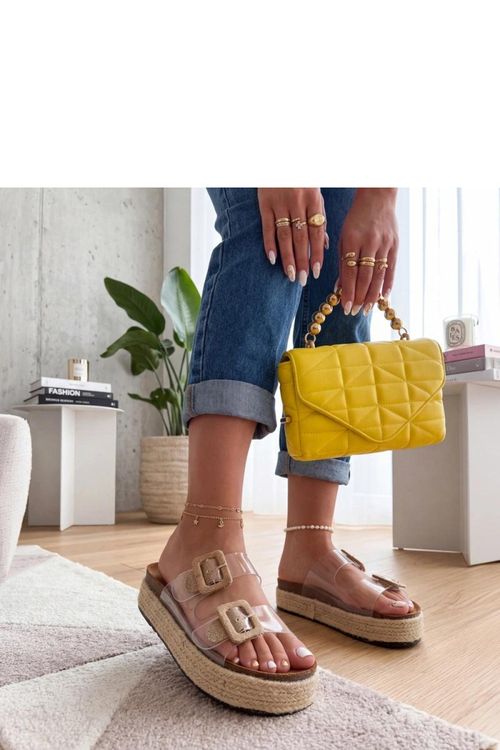 1121044 Platform sandals model 226571 Solea