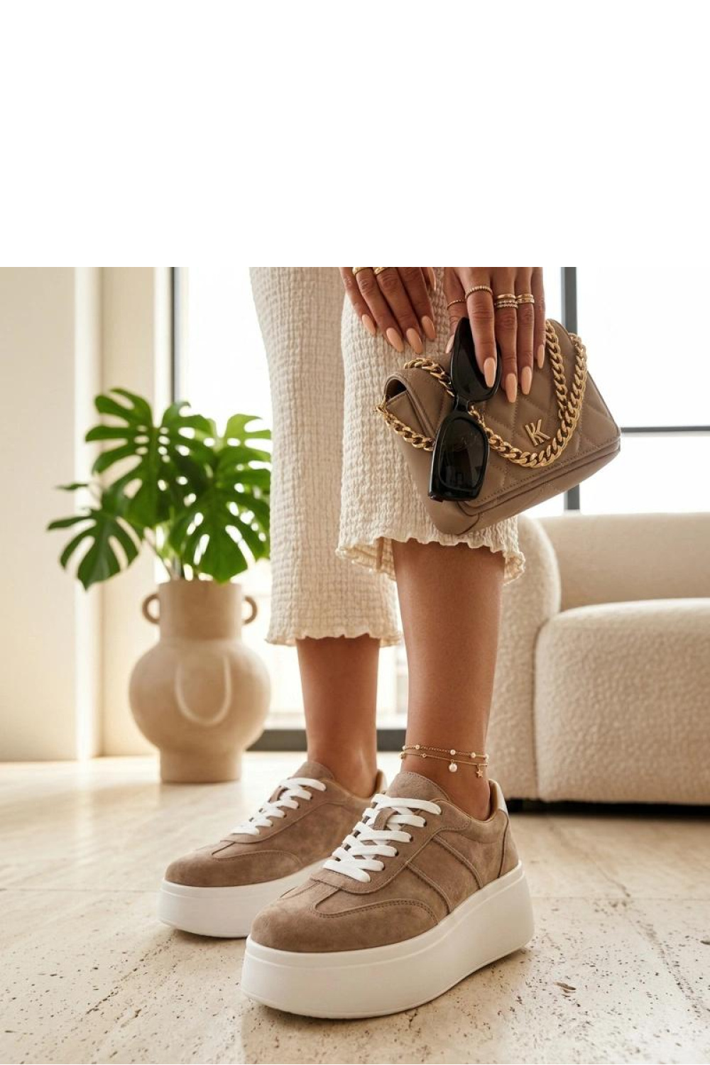 1121080 Platform sneakers model 226587 Solea