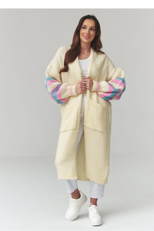 Cardigan model 226868 Makadamia