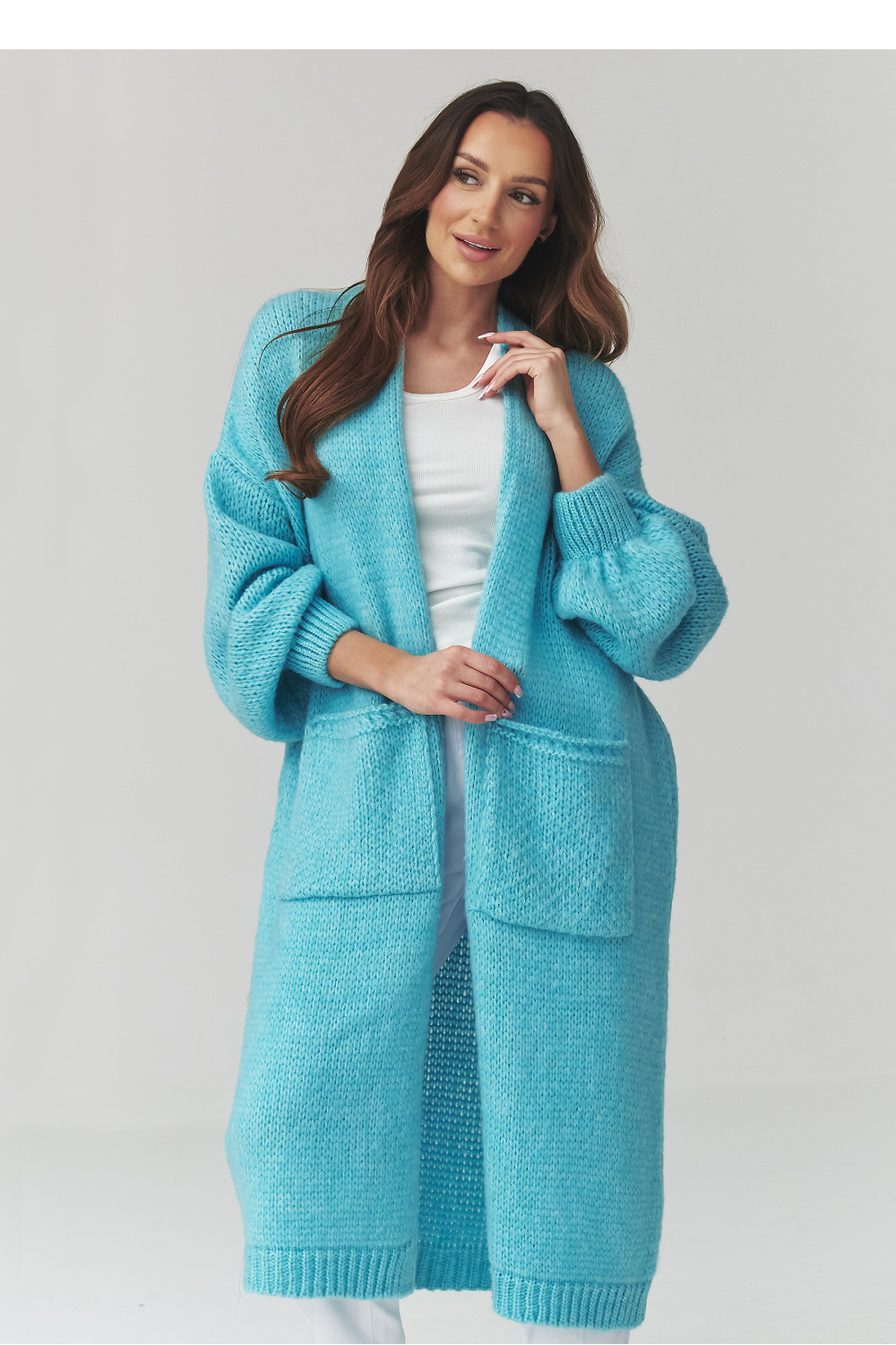 1121971 Cardigan model 226871 Makadamia
