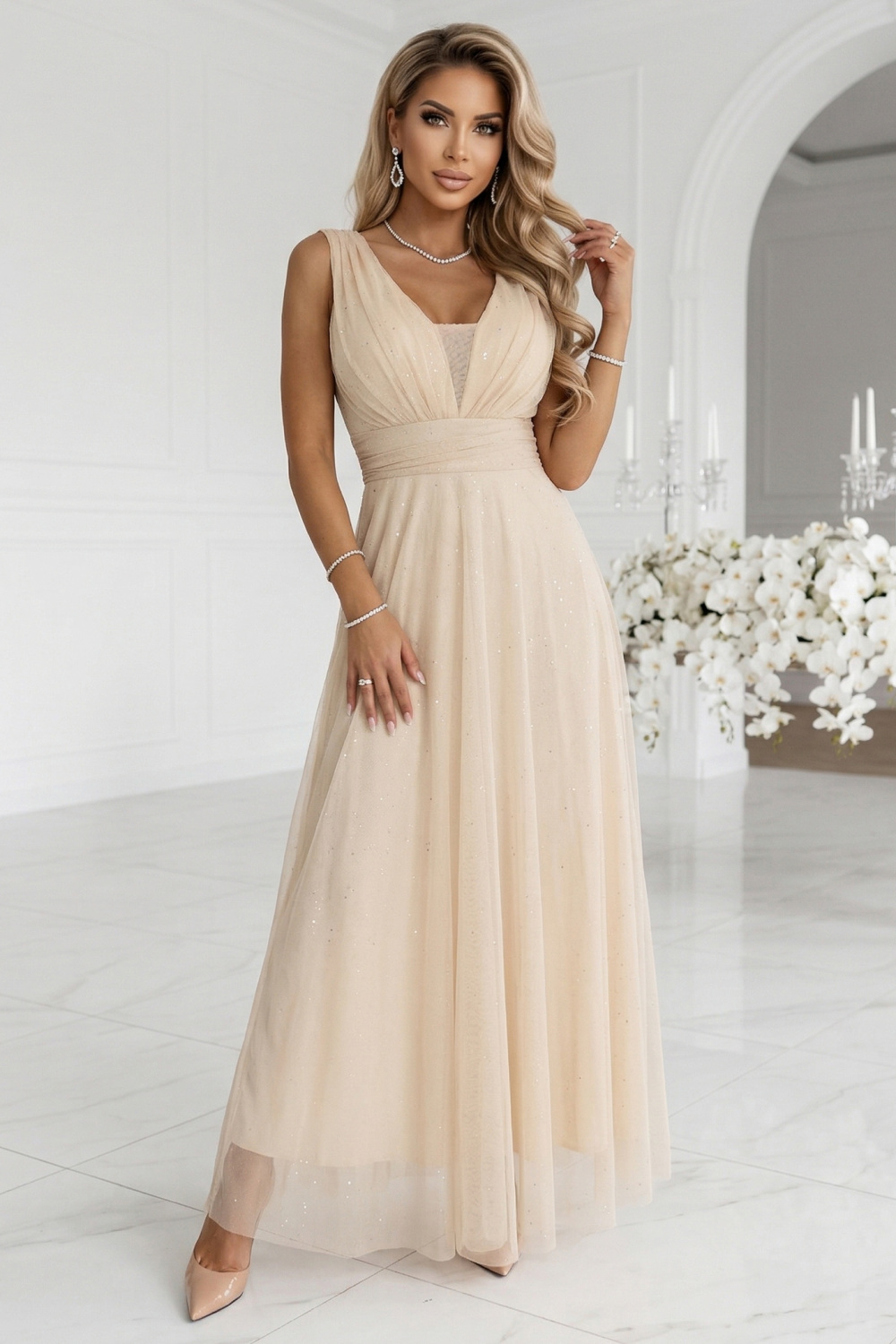 1122590 Long dress model 227073 Numoco