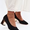 1122852 Block heel pumps model 227168 Step in style