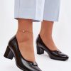 1122861 Block heel pumps model 227171 Step in style