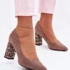 1122870 Block heel pumps model 227174 Step in style