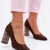 1122878 Block heel pumps model 227177 Step in style