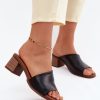 Heeled sandals model 227928 Step in style