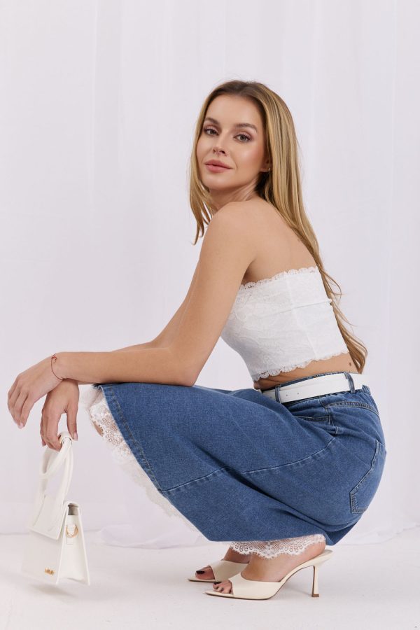 ~Spódnica jeansowa model 228024 Factory Price