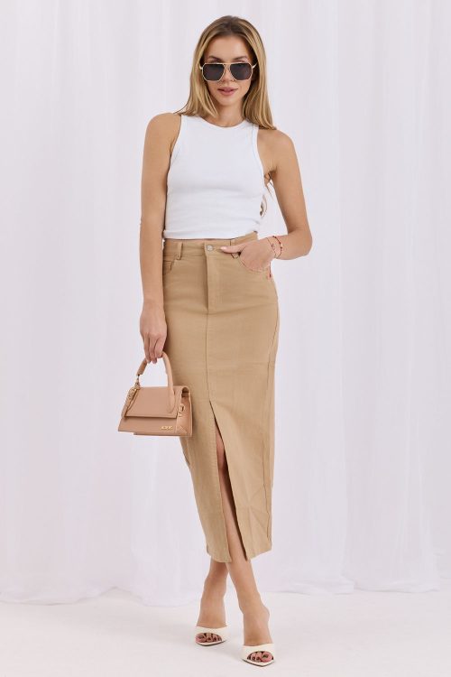 1125552 ~Spódnica jeansowa model 228030 Factory Price