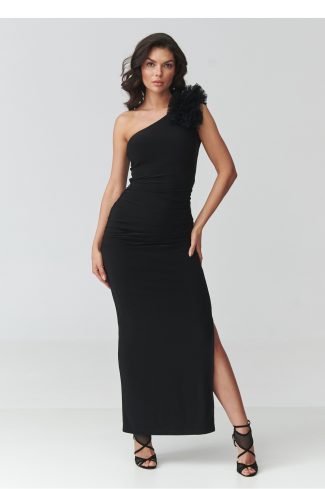 Long dress model 228320 Makadamia