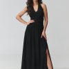 Long dress model 228323 Makadamia