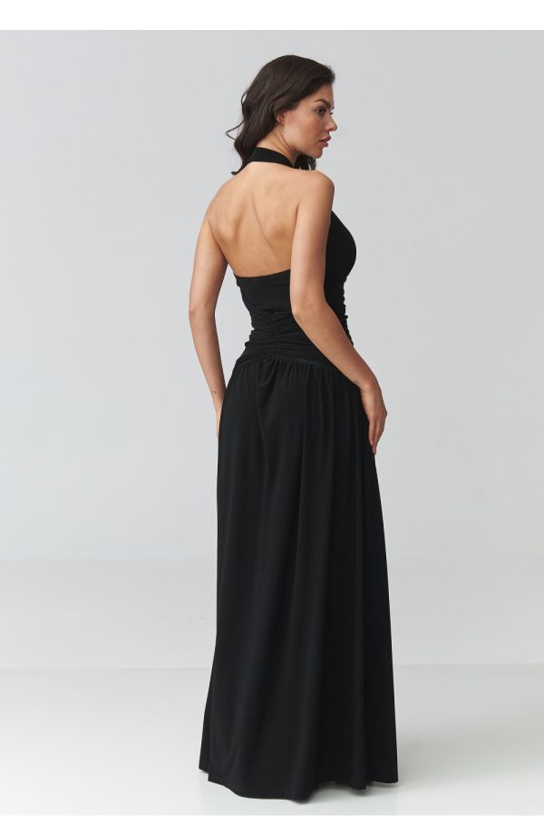 Long dress model 228323 Makadamia