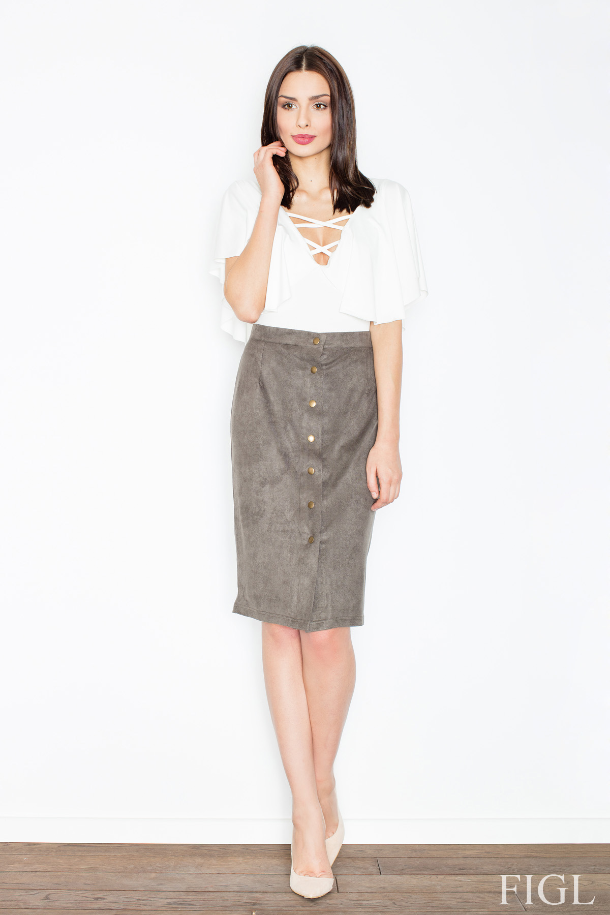 118895 Skirt model 52614 Figl