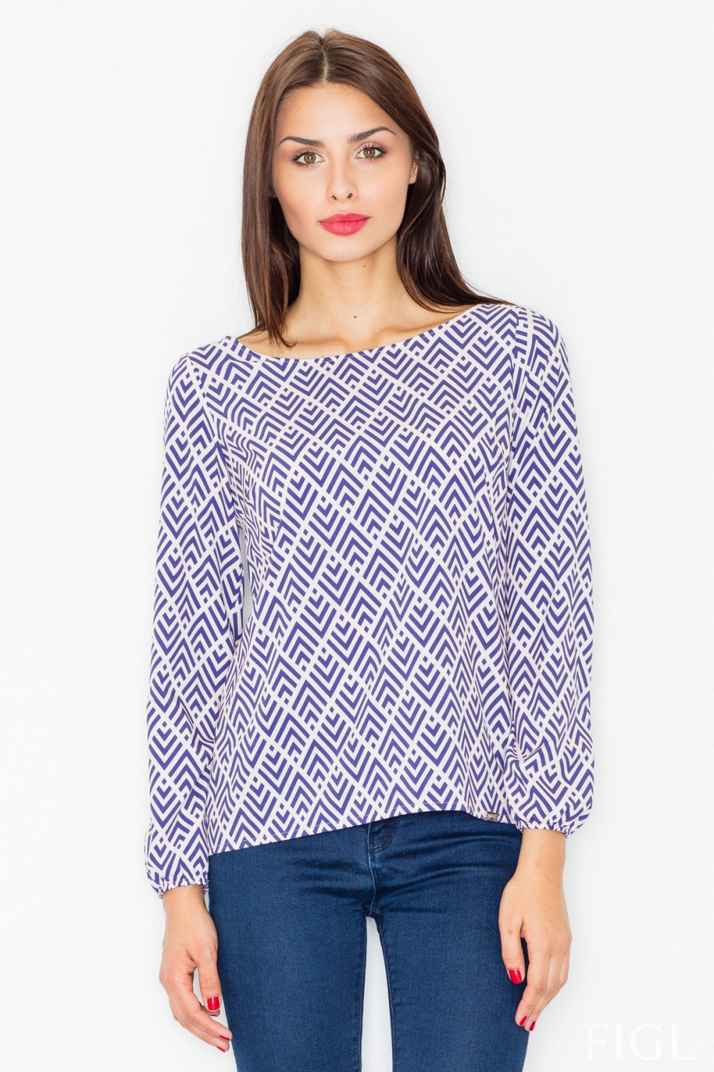 192290 Blouse model 77078 Figl