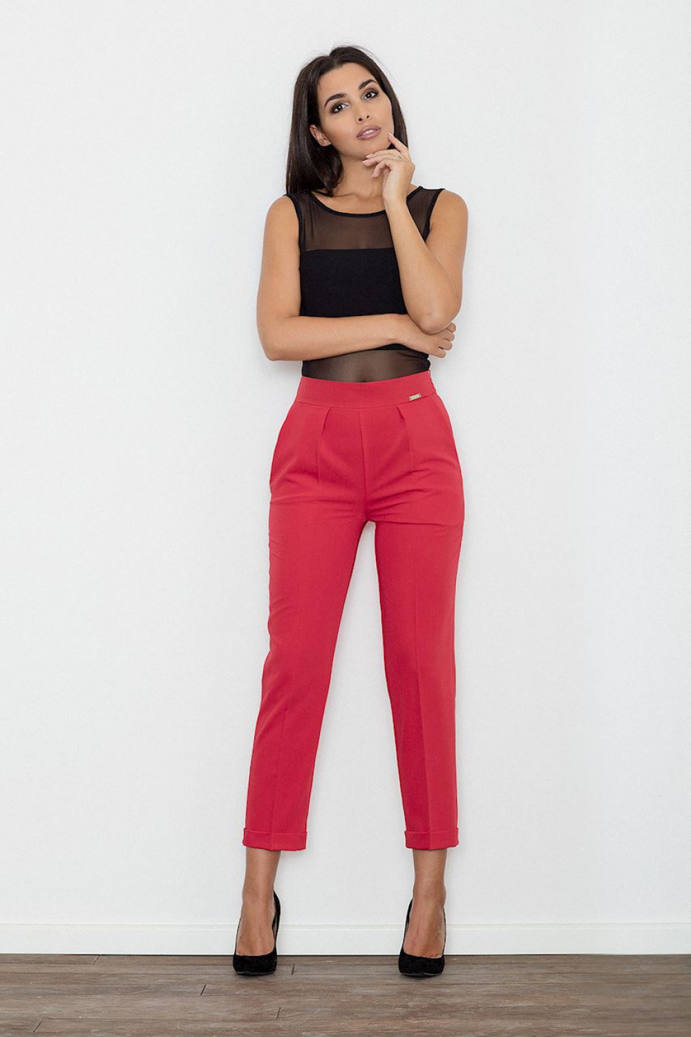 310130 Women trousers model 111117 Figl