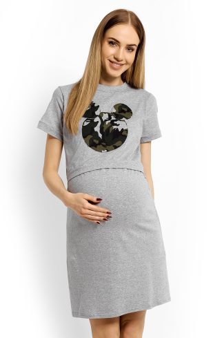 317185 maternity nightgown model 113180 PeeKaBoo