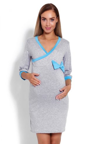 820201 maternity nightgown model 122954 PeeKaBoo