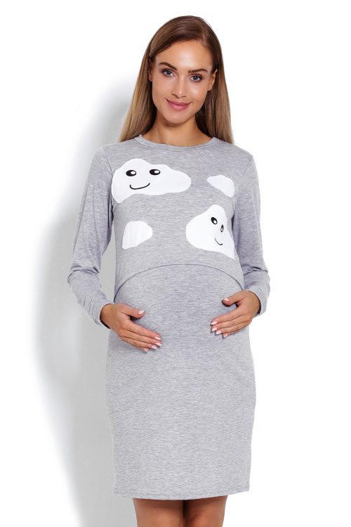 820234 maternity nightgown model 122965 PeeKaBoo