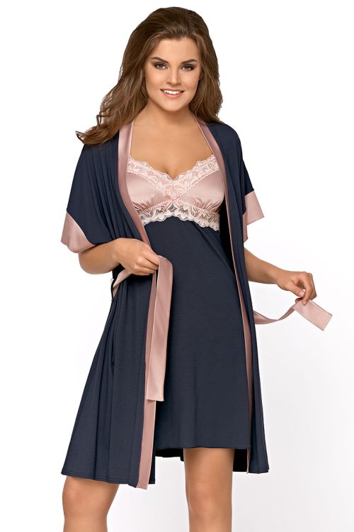 850604 Short bathrobe model 133940 Babella