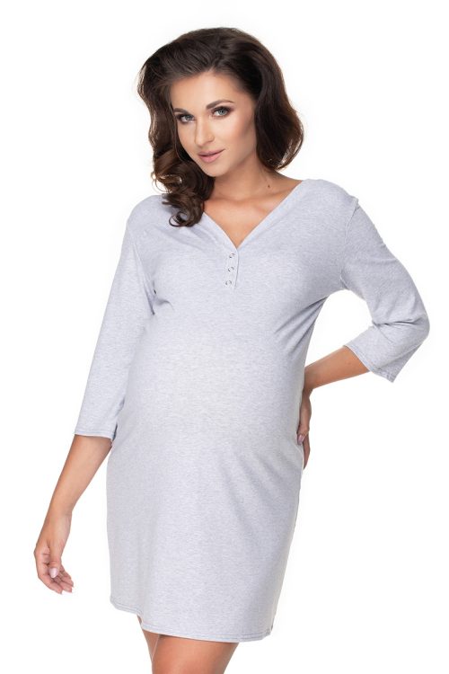 862427 maternity nightgown model 138229 PeeKaBoo