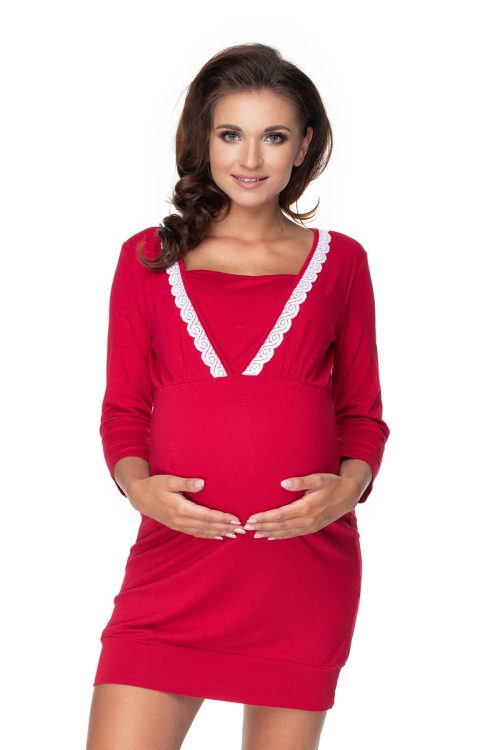 862633 maternity nightgown model 138226 PeeKaBoo