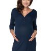 862637 maternity nightgown model 138230 PeeKaBoo