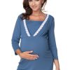 862709 maternity nightgown model 138227 PeeKaBoo
