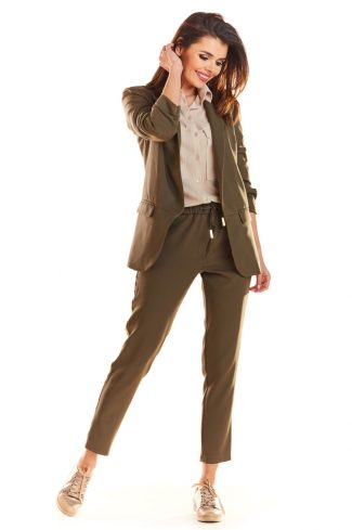 866623 Women trousers model 140004 awama