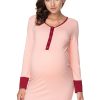 871578 maternity nightgown model 141889 PeeKaBoo
