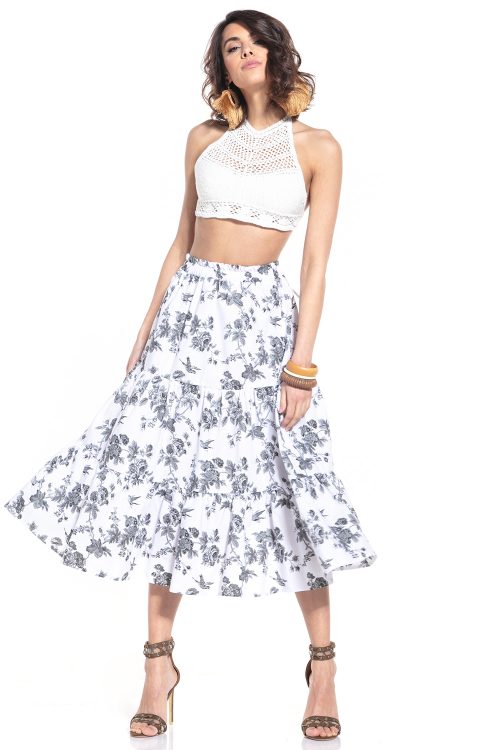 901126 Long skirt model 152861 Tessita