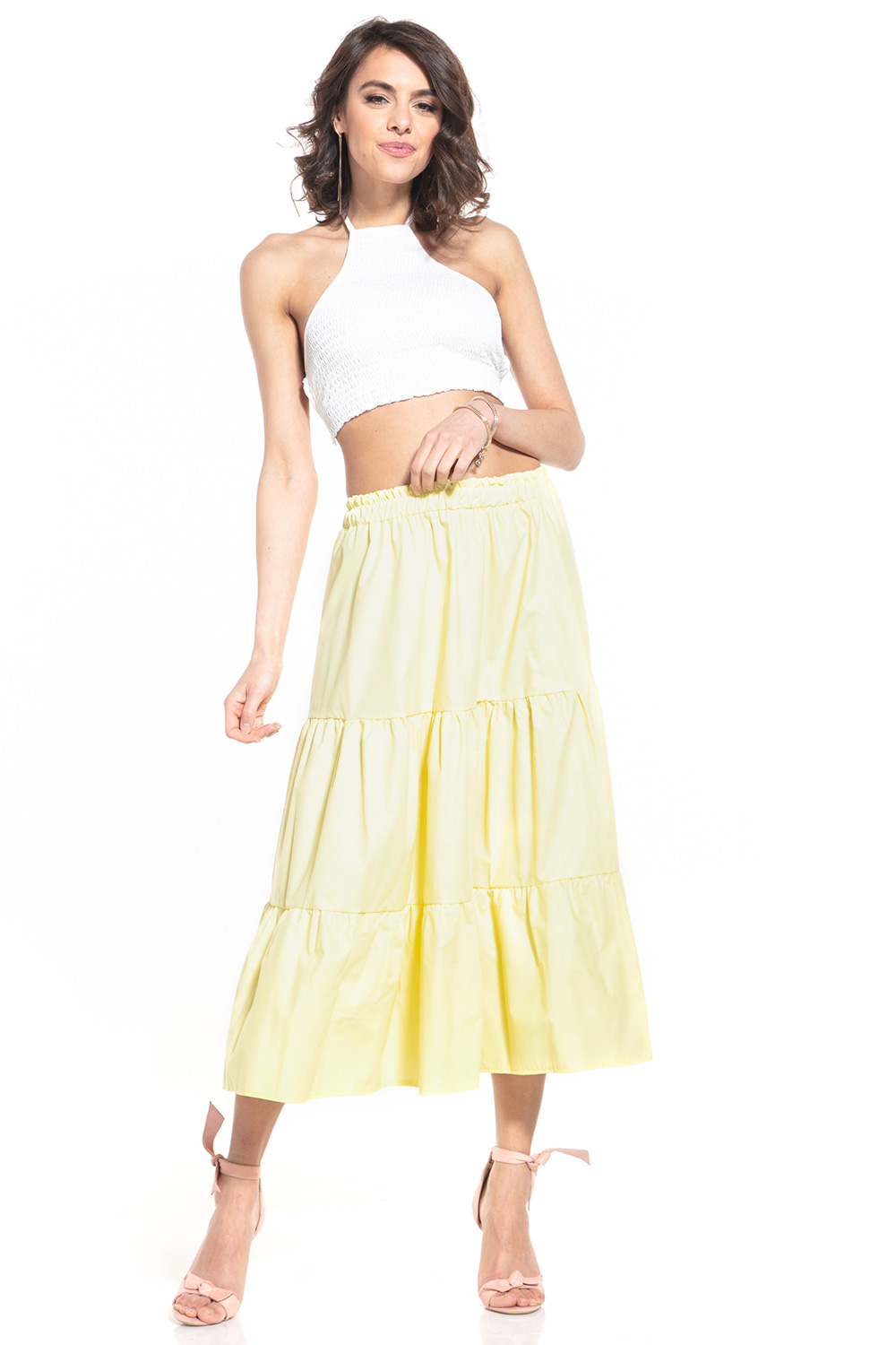 901216 Long skirt model 152906 Tessita