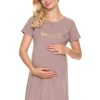 914433 maternity nightgown model 157708 PeeKaBoo