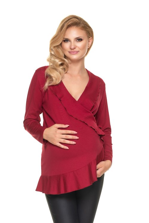 914865 Maternity blouse model 157822 PeeKaBoo