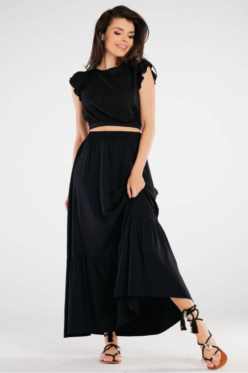 940385 Long skirt model 166799 awama
