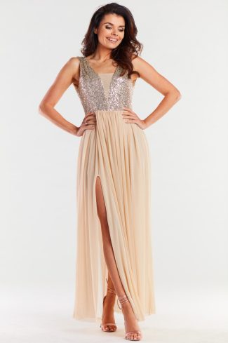 Long dress model 174302 awama