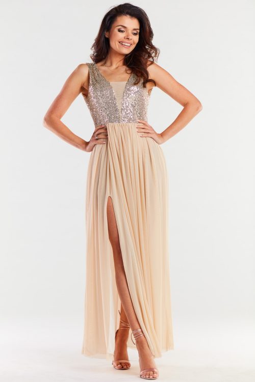 962137 Long dress model 174302 awama