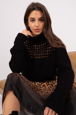 1001241 black Turtleneck model 187514 Factory Price