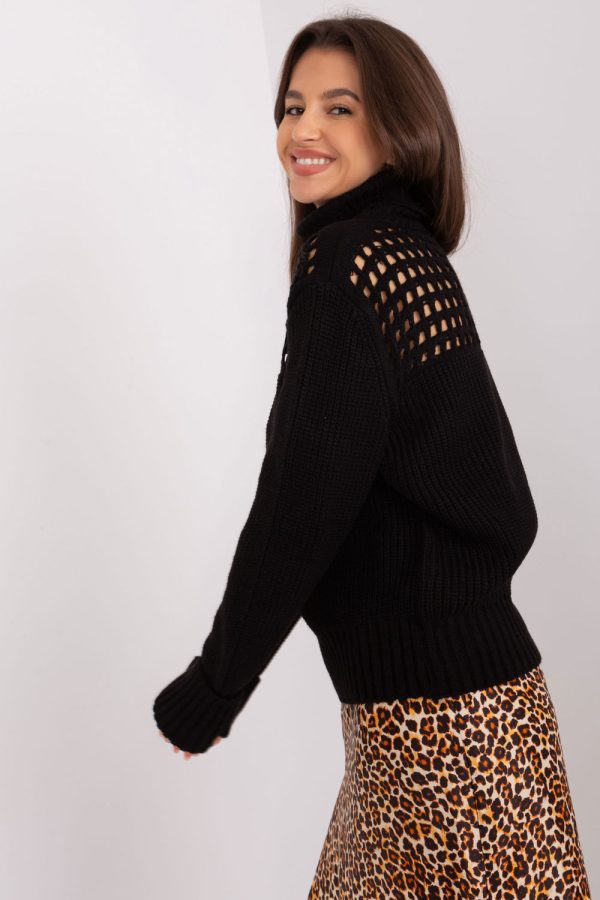 black Turtleneck model 187514 Factory Price