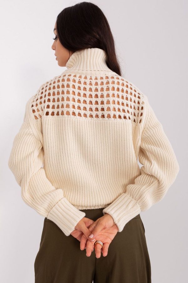 beige Turtleneck model 187515 Factory Price