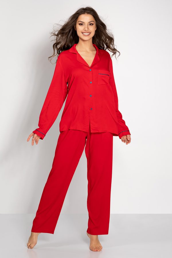 red Pyjama model 187519 Momenti Per Me