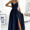 1002897 navy blue Long dress model 188108 Numoco