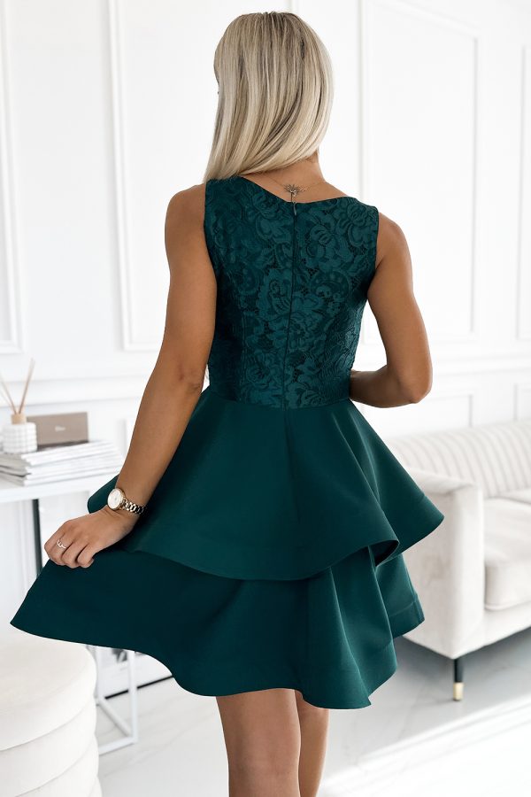 green Evening dress model 188123 Numoco