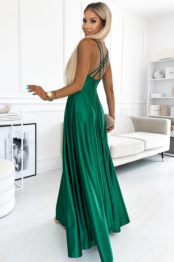 green Evening dress model 189089 Numoco
