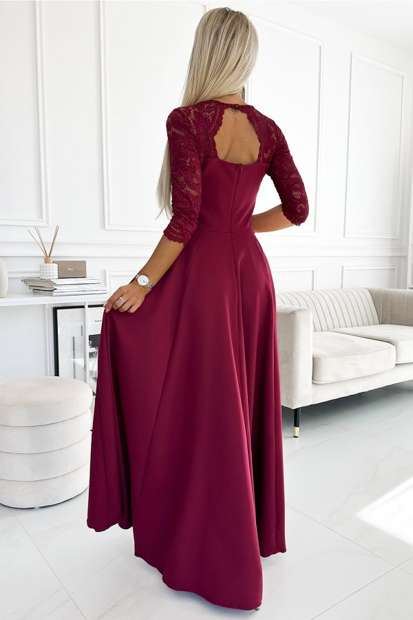 red Long dress model 189090 Numoco