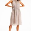 beige Evening dress model 189430 awama