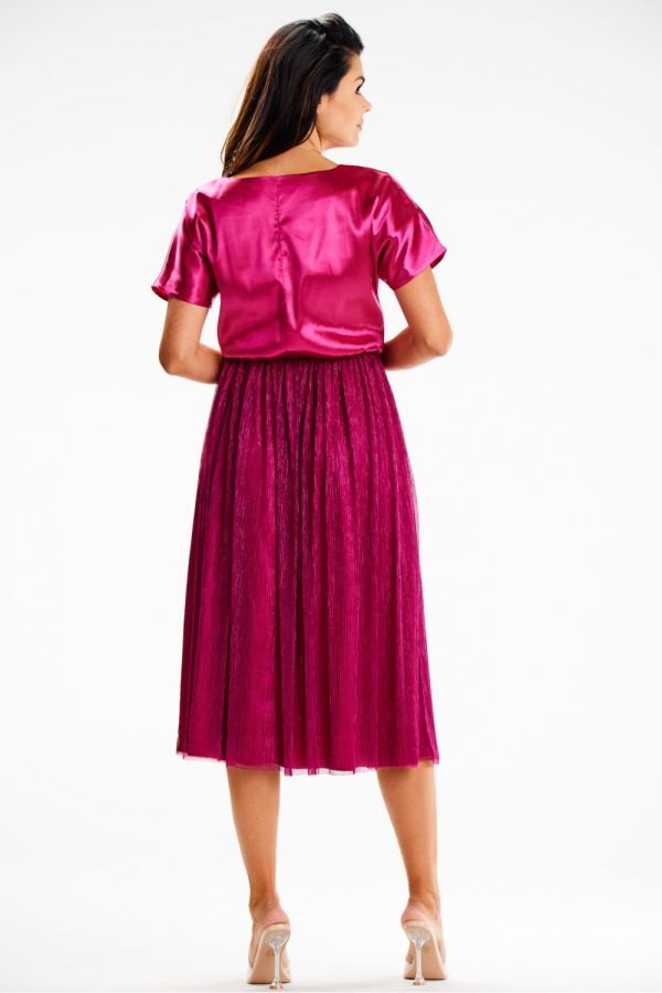 pink Evening dress model 189435 awama