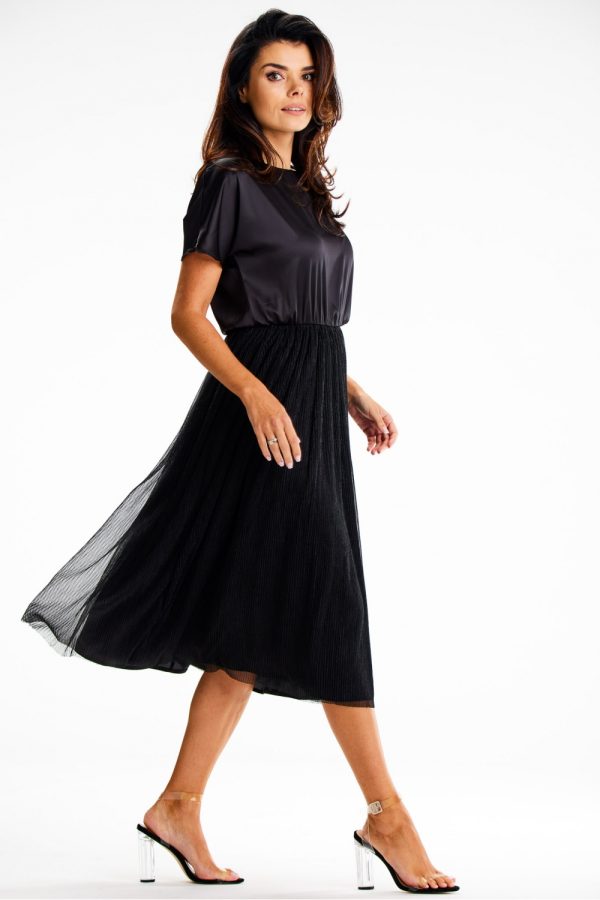 black Evening dress model 189436 awama
