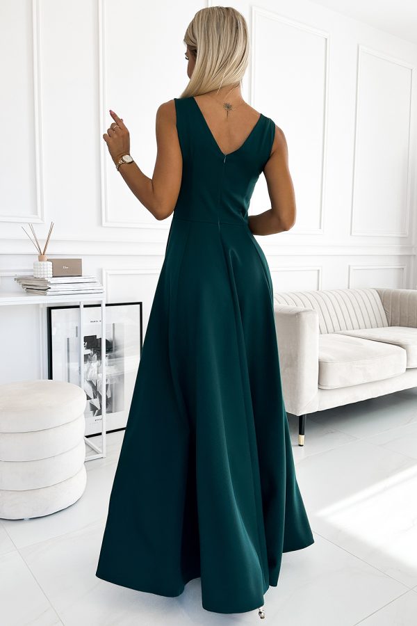 green Long dress model 189678 Numoco