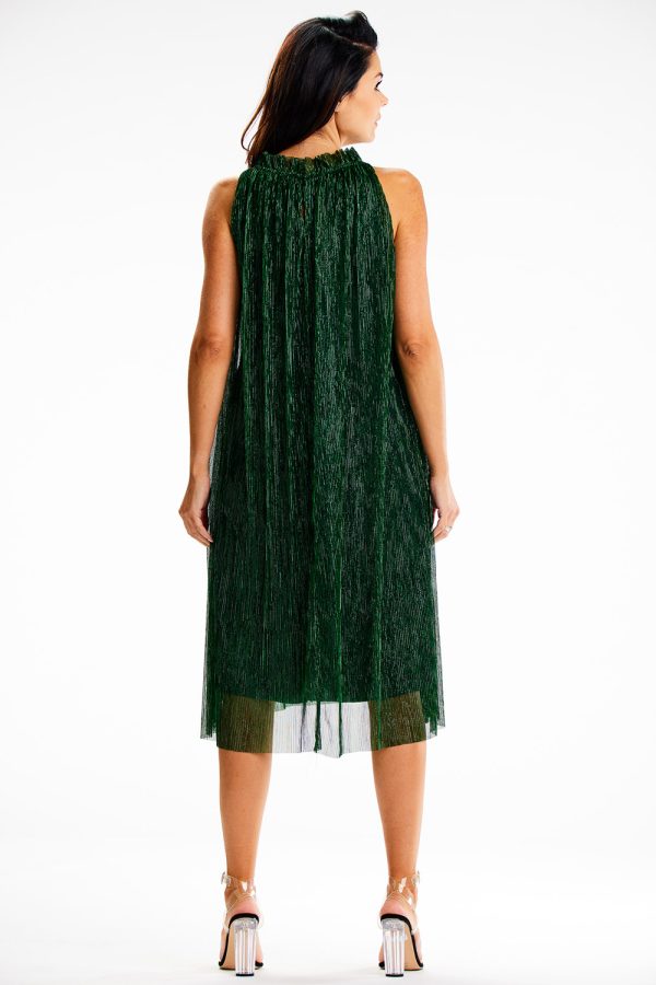 green Evening dress model 189428 awama