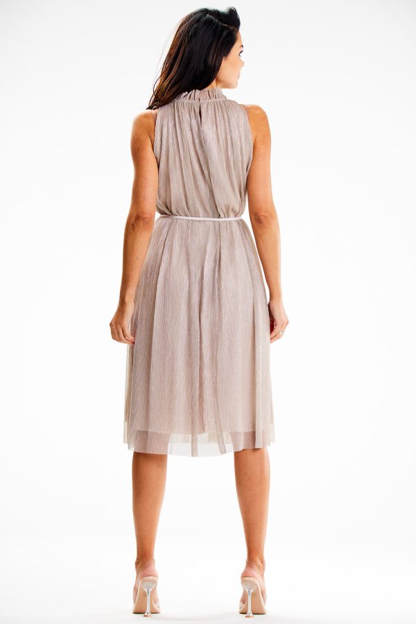 beige Evening dress model 189430 awama